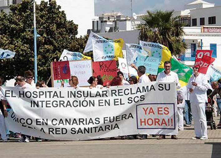 El Cabildo de Lanzarote promueve otro conflicto en el Hospital Insular