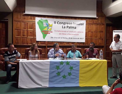 Intersindical celebró en La Palma su II Congreso insular