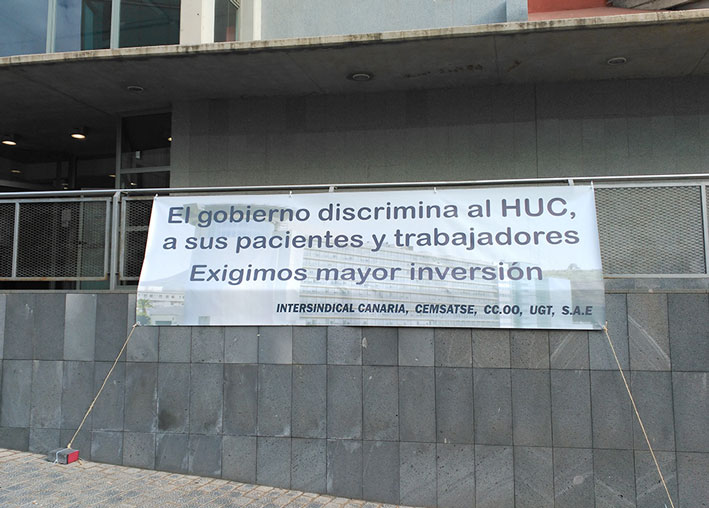 La situación del Universitario de Canarias lleva a Intersindical a convocar un encuentro de alcaldes del área asistencial, integrada por 600 mil habitantes La situación del Universitario de Canarias lleva a Intersindical a convocar un encuentro de alcaldes del área asistencial, integrada por 600 mil habitantes