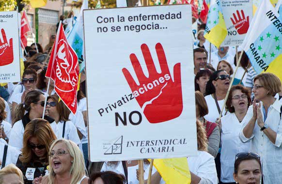 Intersindical es contraria a admitir el acceso del sector privado al historial clínico de los usuarios de la sanidad pública Intersindical es contraria a admitir el acceso del sector privado al historial clínico de los usuarios de la sanidad pública