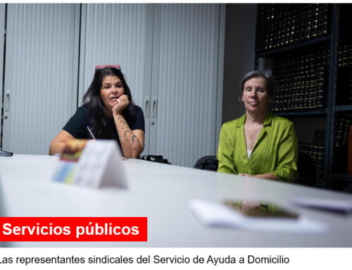 Las trabajadoras  de AYUDA A DOMICILIO exigen al ayuntamiento de la capital tinerfeña que acabe con el esclavismo laboral de CLECE-Apende