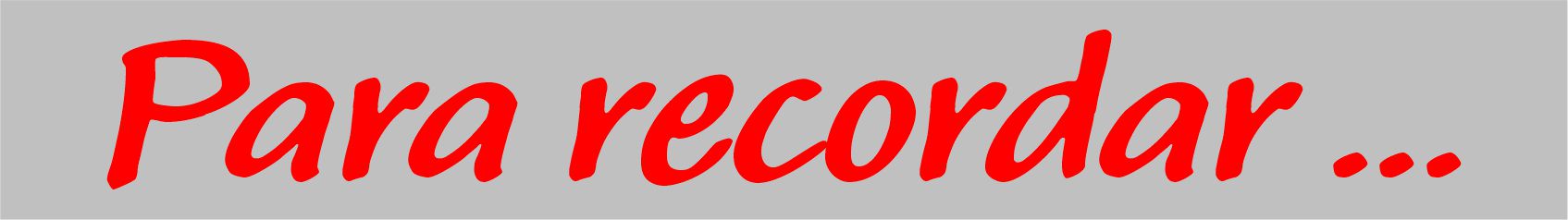 para recordar 1