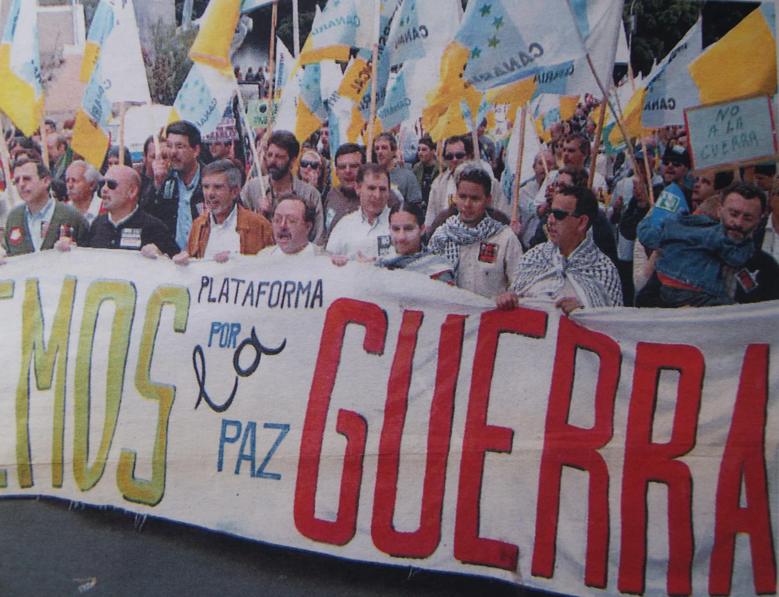 Jornada de protestas contra la invasión de Irak 15 de marzo de 2003