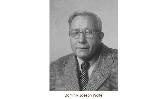Muere el etnólogo y filólogo, Dominik Joseph Wolfel 27 de abril de 1963