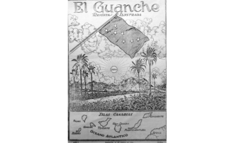“El Guanche” reproduce la bandera izada anteriormente en “El Ateneo” 15 de abril de 1924. “El Guanche” reproduce la bandera izada anteriormente en “El Ateneo” 15 de abril de 1924.
