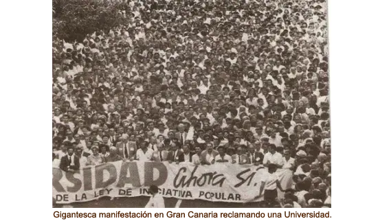El parlamento aprueba la polémica universidad de Las Palmas 26 de abril de 1989