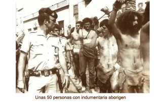 Rechazo en Las Palmas a la procesión del Pendón de la conquista 29 de abril de 1984 Rechazo en Las Palmas a la procesión del Pendón de la conquista 29 de abril de 1984