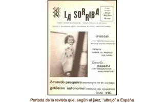 Delirante auto judicial contra una revista nacionalista 12 de mayo de 1984. Delirante auto judicial contra una revista nacionalista 12 de mayo de 1984.