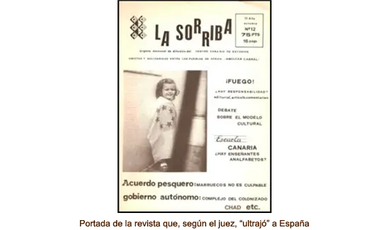 Delirante auto judicial contra una revista nacionalista 12 de mayo de 1984.