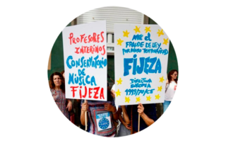 La Consejería ejecuta en los Conservatorios la ESTABILIZACIÓN LABORAL DE PENINSULARES a costa de los docentes canarios La Consejería ejecuta en los Conservatorios la ESTABILIZACIÓN LABORAL DE PENINSULARES a costa de los docentes canarios