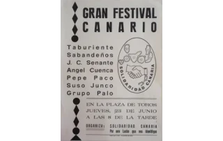 Multitudinario acto musical de reafirmación nacionalista canaria 23 de junio de 1977 Multitudinario acto musical de reafirmación nacionalista canaria 23 de junio de 1977