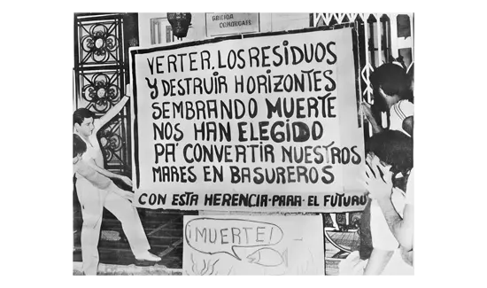 Rechazo social a un depósito marino de residuos radiactivos europeos 28 de junio de 1983 Rechazo social a un depósito marino de residuos radiactivos europeos 28 de junio de 1983