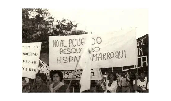Huelga general en Lanzarote por el acuerdo pesquero con Marruecos 17 de agosto de 1983