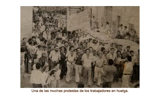 Primera huelga legal en Canarias desde la República 9 de agosto de 1976