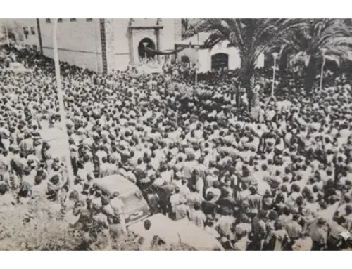 Huelga general en Tenerife  por el asesinato de Bartolomé García 27 de septiembre de 1976