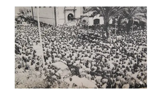 Huelga general en Tenerife  por el asesinato de Bartolomé García 27 de septiembre de 1976