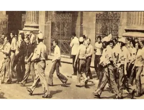 Cien parados finalizan su encierro en la Catedral de Las Palmas 8 de octubre de 1976