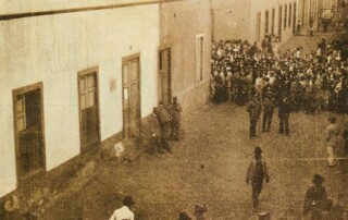 Seis obreros portuarios muertos por disparos de la Guardia Civil 15 de noviembre de 1911 Seis obreros portuarios muertos por disparos de la Guardia Civil 15 de noviembre de 1911
