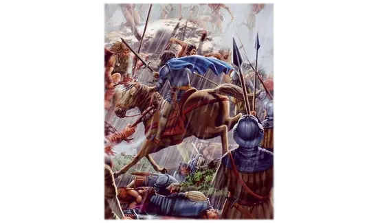 Batalla de La Laguna y ejecución de Tinguaro 14 de noviembre de 1495