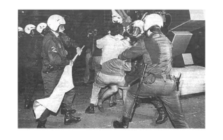 Protestas contra la presencia de Aznar en Canarias 29 de noviembre de 1996 Protestas contra la presencia de Aznar en Canarias 29 de noviembre de 1996