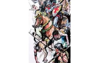Repliegue de los invasores tras derrotar a los guanches en Acentejo 5 de diciembre de 1496 Repliegue de los invasores tras derrotar a los guanches en Acentejo 5 de diciembre de 1496