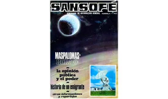 Aparece el semanario “Sansofé” 15 de diciembre de 1969