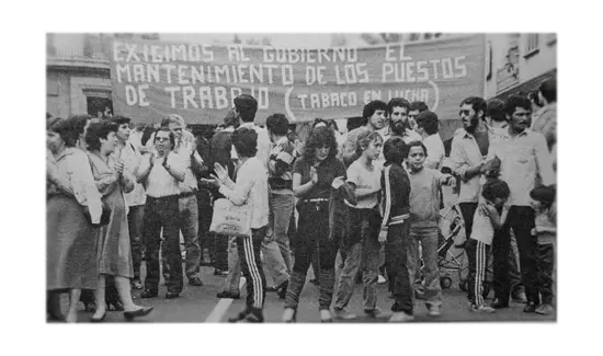La multinacional tabaquera  “Gulf And Western” cierra sus instalaciones 18 de enero de 1983