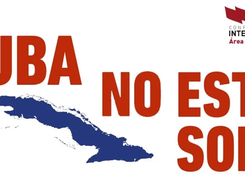 Contra el bloqueo, por la soberanía de CUBA y de los pueblos del mundo