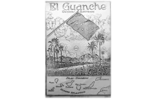 “El Guanche” reproduce la bandera izada anteriormente en “El Ateneo” 15 de abril de 1924 “El Guanche” reproduce la bandera izada anteriormente en “El Ateneo” 15 de abril de 1924