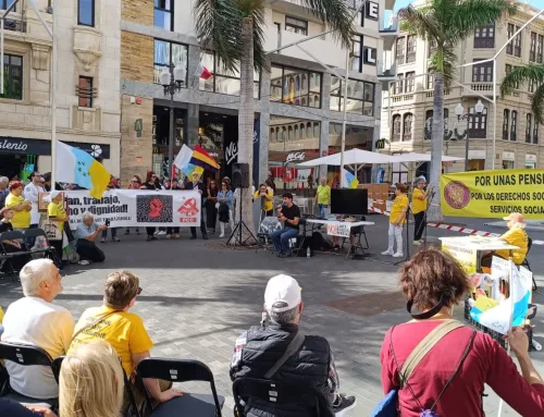 Los pensionistas reclaman en las calles mejores pensiones y rechazan el posible “gobierno de motosierra” del PP y VOX